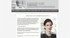 Desktop Screenshot of laguzzilaw.com